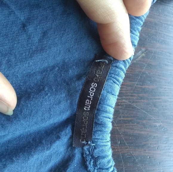 Blue tank top - Picture 3 of 4